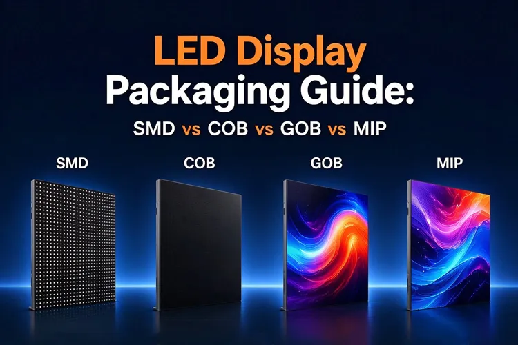 SMD vs. GOB vs. COB vs. MIP LED Displays: Key Differences and How to Choose